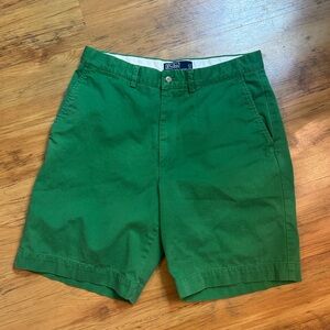 Polo Ralph Lauren Chino Shorts Green Sz 32